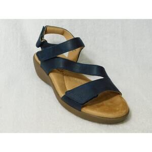 W648 Easy Spirit Navy Kimberly Women's Sandals Size 7.5 M